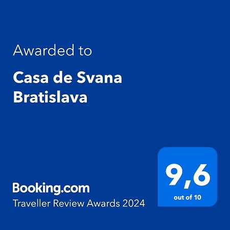 Casa Del Svana Bratislava Esterno foto